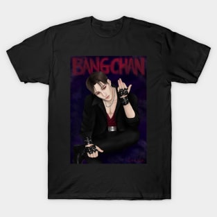 BANG CHAN from Stray Kids by Keat T-Shirt